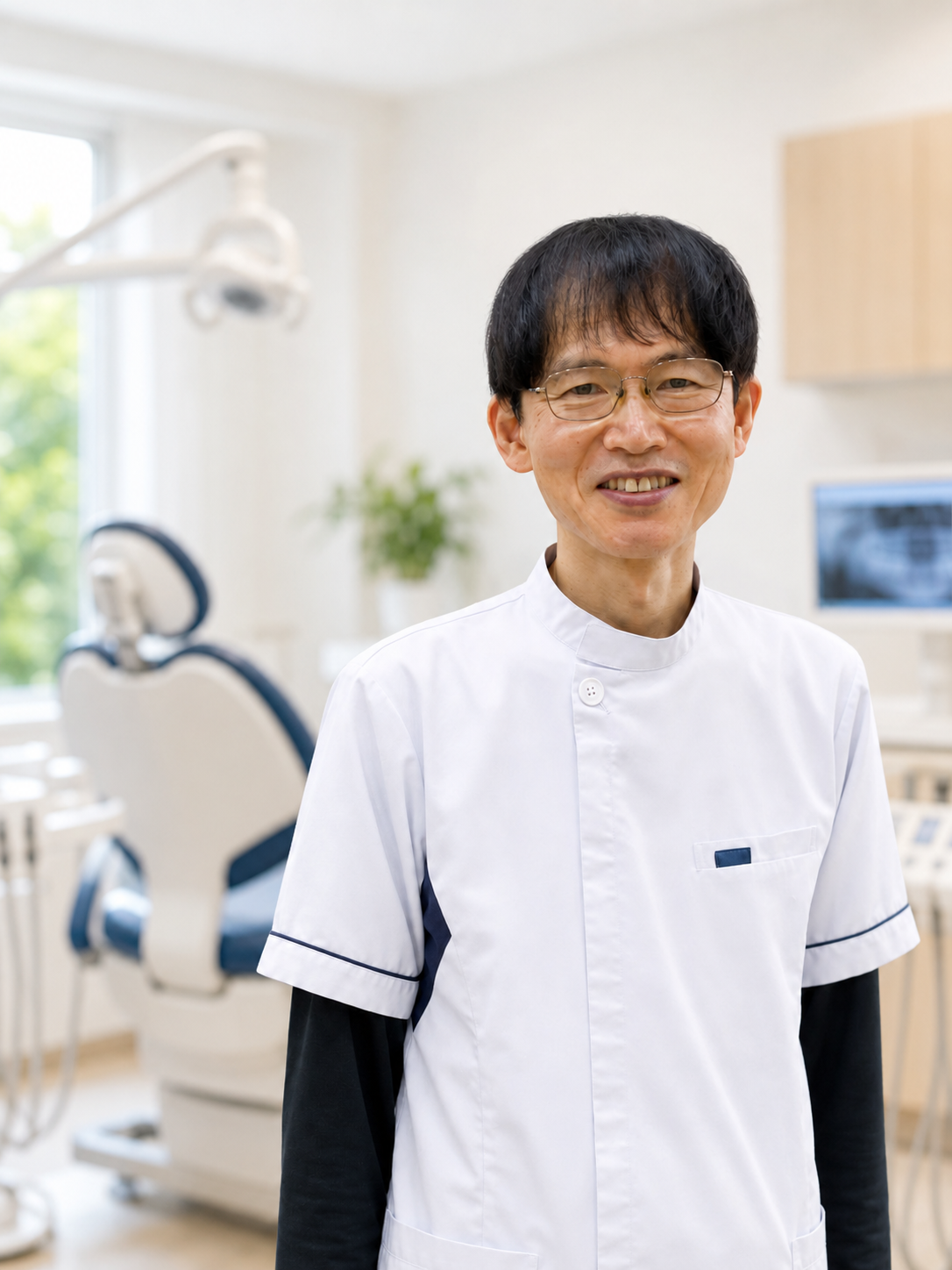 セラミック治療を担当する院長